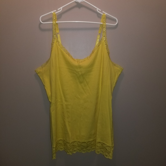 Torrid Yellow Lacy Camisole - Picture 1 of 4